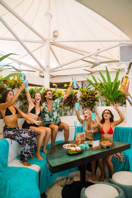 VIP Poolside Booth